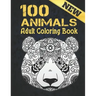 Animals Adult Coloring Book New: Coloring Book Stress Relieving Animal Designs 100 Animals Adult Coloring Book Lions Dragons Elaphants Dogs Cats Horse