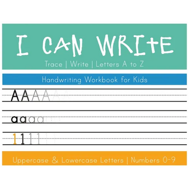 I Can Write: Uppercase and Lowercase Letter Handwriting Workbook
