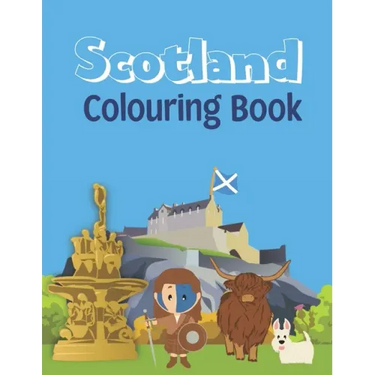 Scotland: Colouring Book