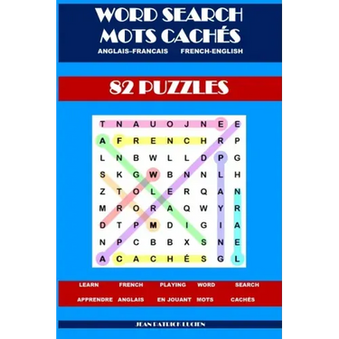 Word Search - Mots Cachés: Learn French - Apprendre l' Anglais