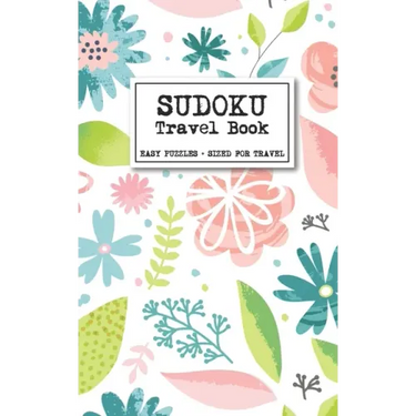 Sudoku Travel Book - Easy Puzzles + Sized for Travel: Sudoku Puzzles Book for Adults