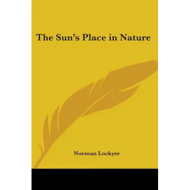 The Sun's Place in Nature
