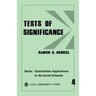 Tests of Significance 4