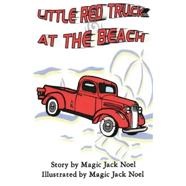 Little Red Truck at the Beach