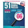 Sam's Extra Large-Print Word Search Games: 51 Word Search Puzzles, Volume 6: Brain-stimulating puzzle activities for many hours of entertainment