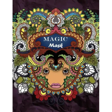 Magic Mask: Adult coloring book