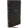 Nkjv, Reference Bible, Personal Size Large Print, Leathersoft, Black, Thumb Indexed, Red Letter Edition, Comfort Print: Holy Bible, New King James Ver