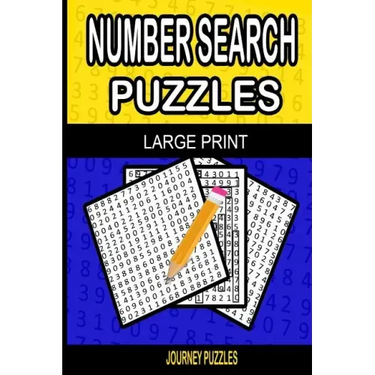 Journey Number Search Puzzles: 60 Stimulating Puzzles