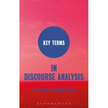 Key Terms in Discourse Analysis