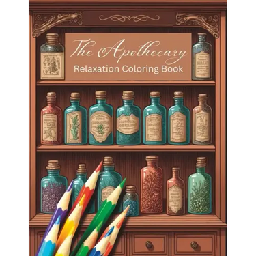 The Apothecary Relaxation Coloring Book