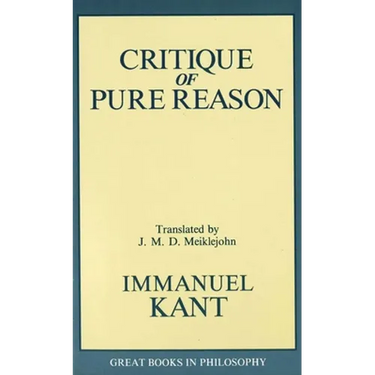 Critique of Pure Reason