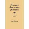 Notable Southern Families. Volume II