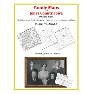 Family Maps of Jones County, Iowa
