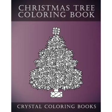 Christmas Tree Coloring Book: Stress Relief Adult Coloring Book Containing 30 Christmas Tree Coloring Pages