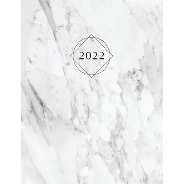 2022 Planner: Monthly, weekly organizer with inspirational quotes and unique design