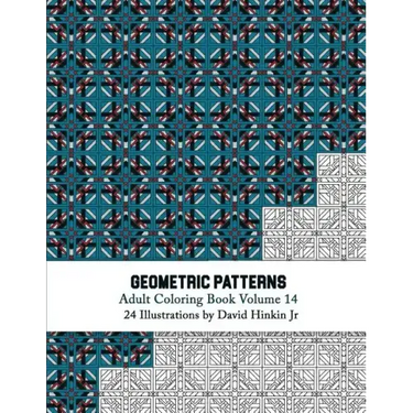 Geometric Patterns - Adult Coloring Book Vol. 14