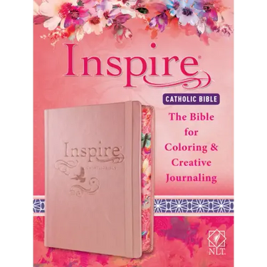 Inspire Catholic Bible NLT: The Bible for Coloring & Creative Journaling