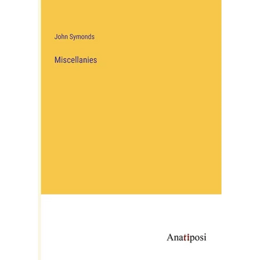 Miscellanies