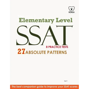 SSAT Absolute Patterns 8 Practice Tests Elementary Level