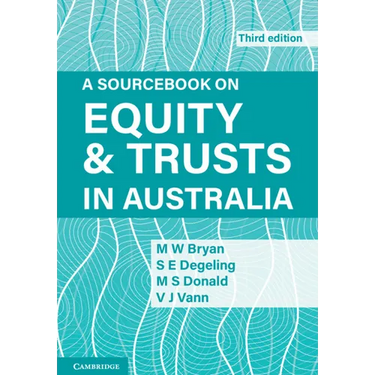 A Sourcebook on Equity and Trusts in Australia