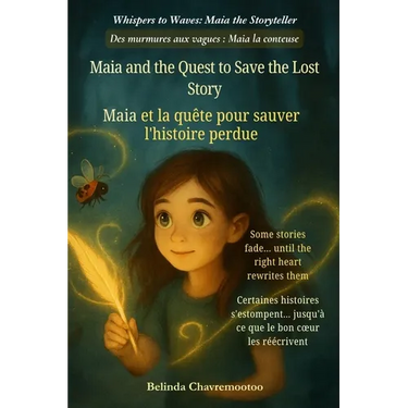 Maia and the Quest to Save the Lost Story (An English - French Bilingual Adventure): One lost story. One brave girl. And the magic only her heart can