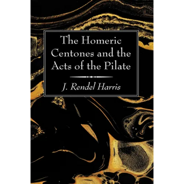 The Homeric Centones and the Acts of the Pilate