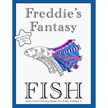 Freddie's Fantasy Fish Coloring Book