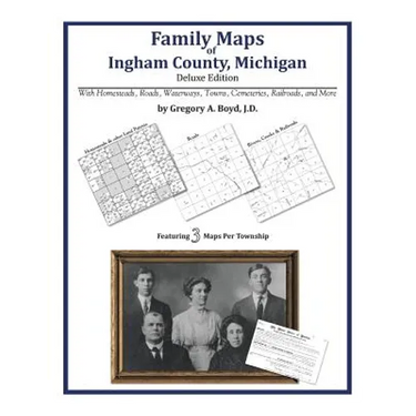Family Maps of Ingham County, Michigan