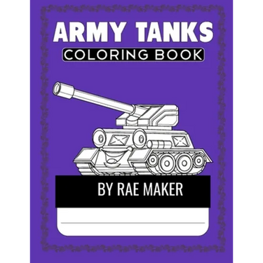 Army Tanks Coloring Books