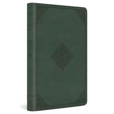 ESV Large Print Value Thinline Bible (Trutone, Quiet Forest, Ornament Design)