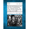 The Revised Ordinances of the Town of Kissimmee City, Osceola County, Fla., to the Twenty-Second Day of June A. D. 1892
