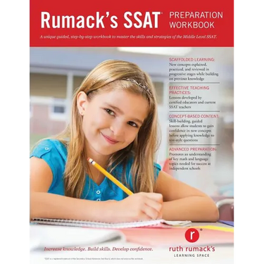 Rumack's SSAT Preparation Workbook: Study guide and practice questions to master the Middle Level SSAT