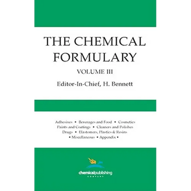 The Chemical Formulary, Volume 3