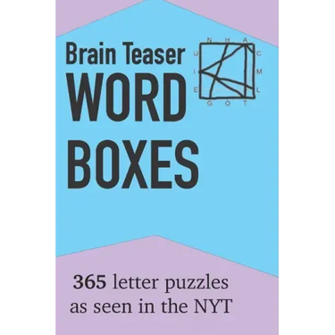 Brain Teaser Word Boxes: 365 Letter Puzzles as seen in the NYT