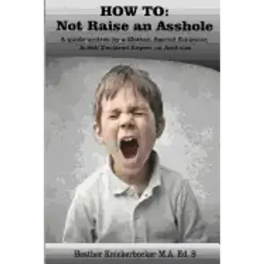 How to: Not Raise an Asshole: A guide from a Mother & Teacher who knows assholes