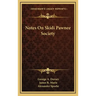 Notes On Skidi Pawnee Society