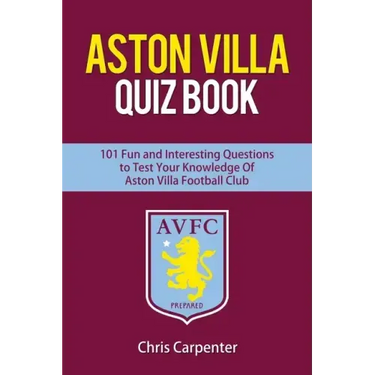 Aston Villa Quiz Book