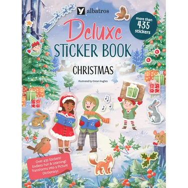 Deluxe Sticker Book: Christmas