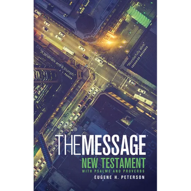 Message Personal New Testament with Psalms and Proverbs-MS Numbered