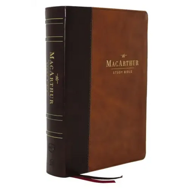Nkjv, MacArthur Study Bible, 2nd Edition, Leathersoft, Brown, Comfort Print: Unleashing God's Truth One Verse at a Time