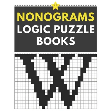 Nonograms logic Puzzle Books: hanjie puzzle book fun logic puzzles