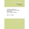 A Taxonomic Revision of Nearctic Endasys Foerster 1868 (Hymenoptera: Ichneumonidae, Gelinae): Volume 109