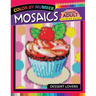 Dessert Lovers Mosaics Hexagon Coloring Books: Color by Number for Adults Stress Relieving Design