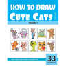 How to Draw Cute Cats for Kids - Volume 1