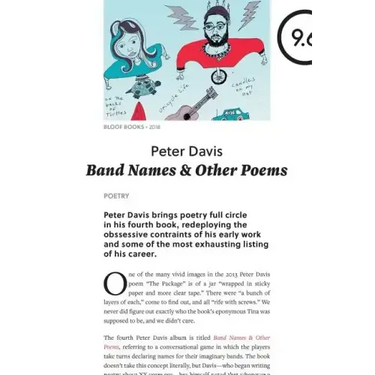 Band Names & Other Poems