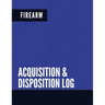 Firearm Acquisition & Disposition Log: Extra Large - Pages 150