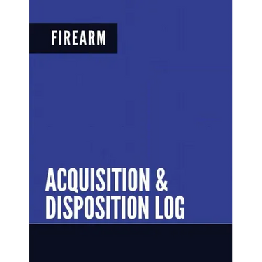 Firearm Acquisition & Disposition Log: Extra Large - Pages 150