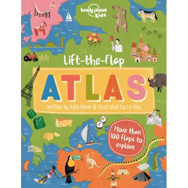 Lonely Planet Kids Lift-The-Flap Atlas