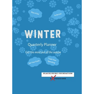 Winter Sesonal Quarterly Planner