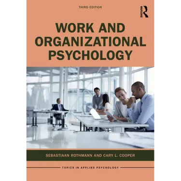 Work and Organizational Psychology